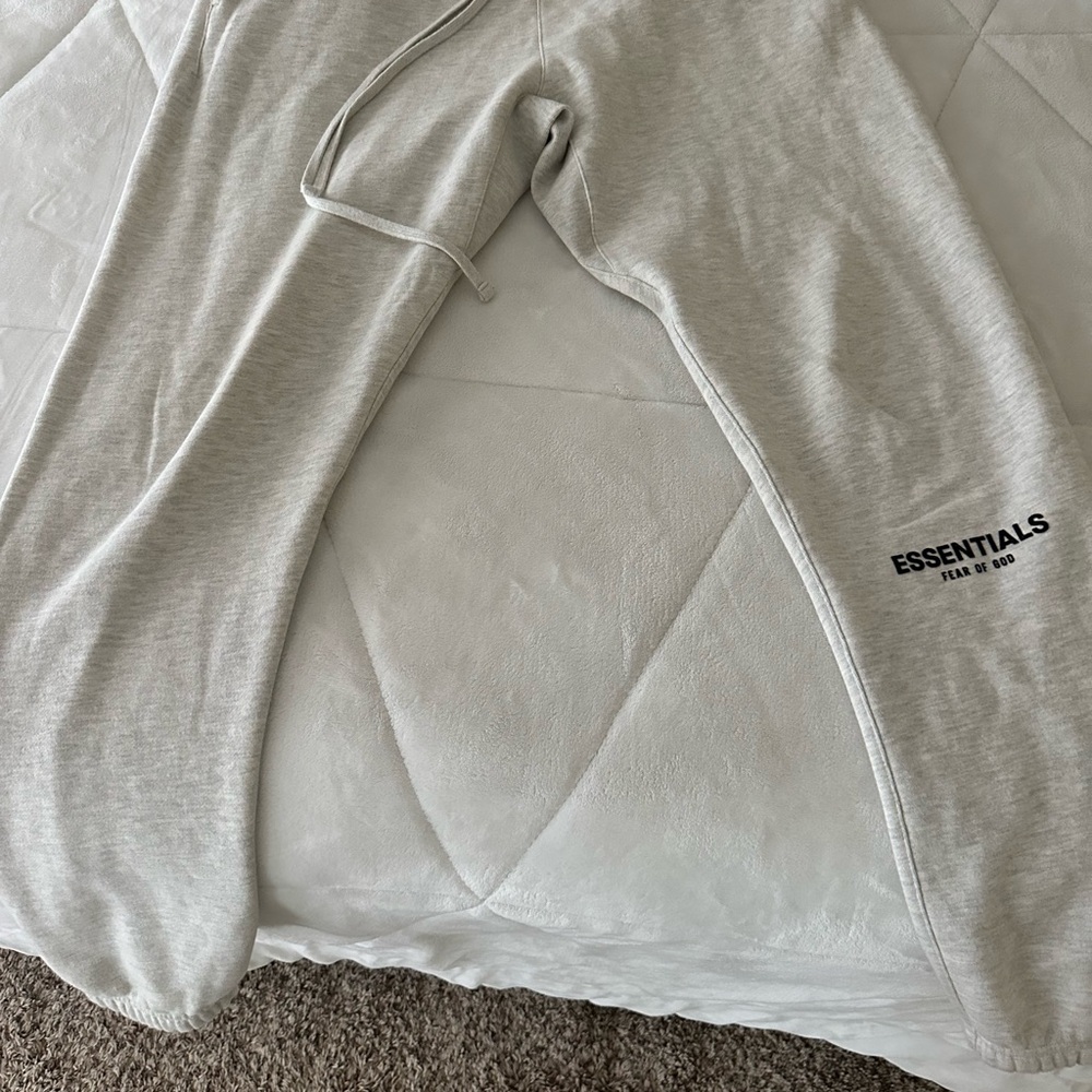 Fear of God Essentials Gray Sweatpants